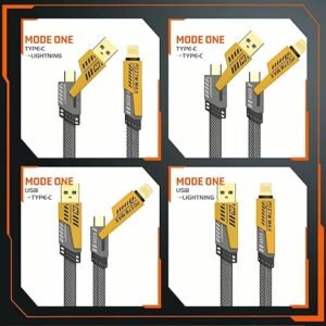 Câble de Données Réversible Type-C/Lightning (65W/PD 27W)