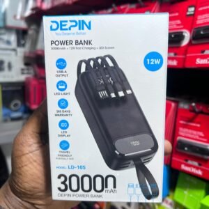 Power Banks DEPIN – Autonomie et Câbles Intégrés