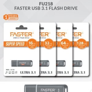 Clé USB 3.1 Super Speed FASTER FU218 (Multi-Capacités)